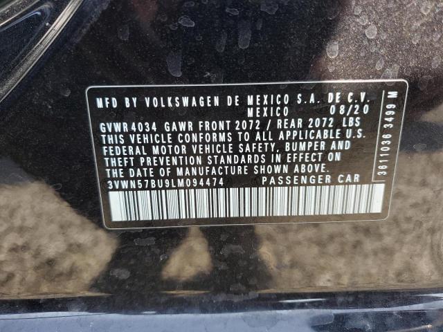 2020 VOLKSWAGEN JETTA S 3VWN57BU9LM094474