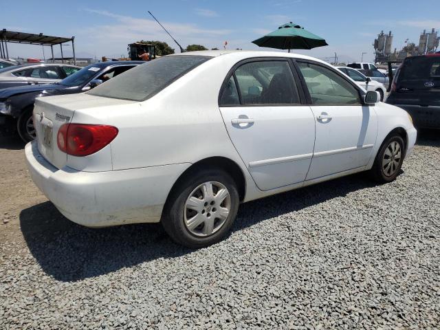 TOYOTA COROLLA CE 2005 white  gas 1NXBR32E35Z433400 photo #4