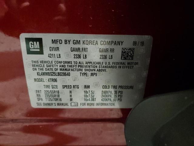 2020 BUICK ENCORE GX KL4MMBS25LB028640