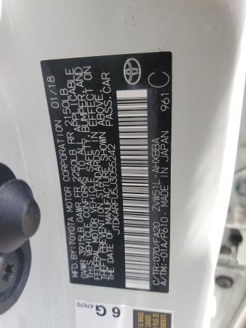 2018 TOYOTA PRIUS - JTDKARFU5J3055242
