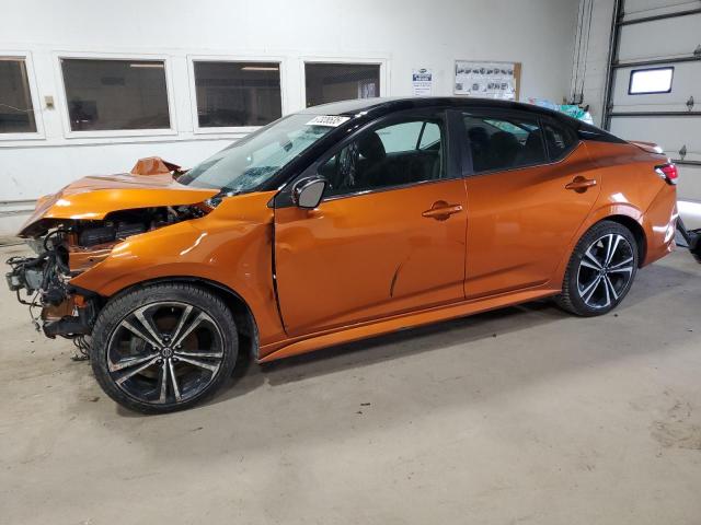 NISSAN SENTRA SR 2020 orange  gas 3N1AB8DV0LY208816 photo #1