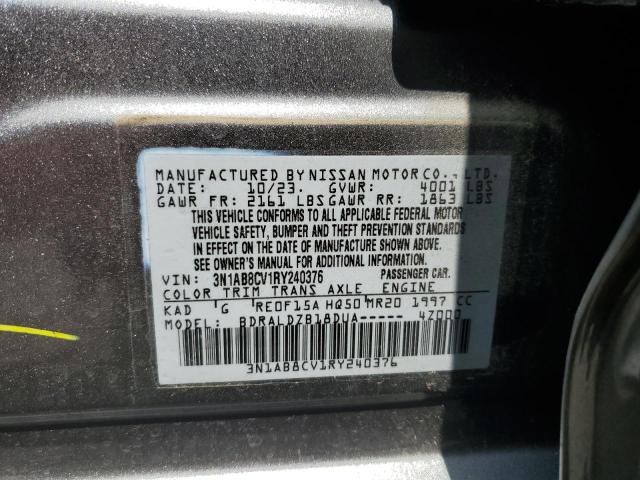 2024 NISSAN SENTRA SV - 3N1AB8CV1RY240376