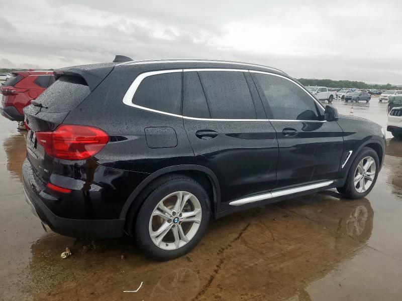 BMW X3 SDRIVE3 2019 black  gas 5UXTR7C54KLR45777 photo #4