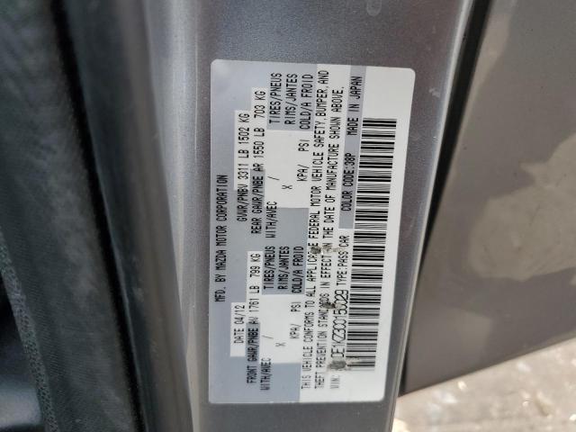 2012 MAZDA MAZDA2 - JM1DE1KZ3C0150029