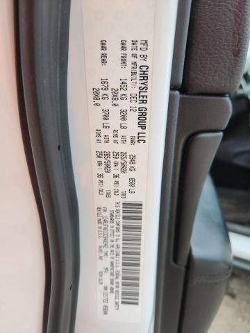 2013 JEEP GRAND CHER - 1C4RJFAG1DC648342