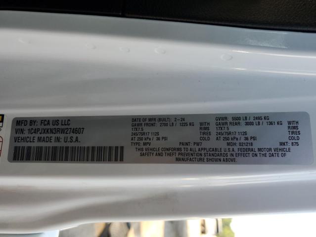 2024 JEEP WRANGLER S 1C4PJXKN3RW274607