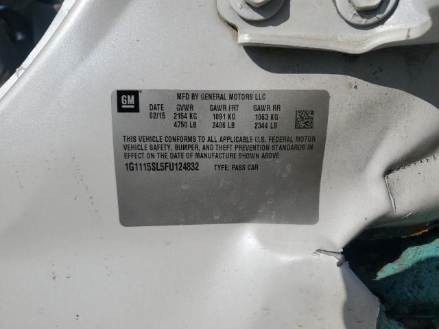 2015 CHEVROLET IMPALA LT 1G1115SL5FU124832