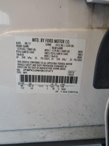2017 FORD EDGE SEL - 2FMPK3J96HBC51473