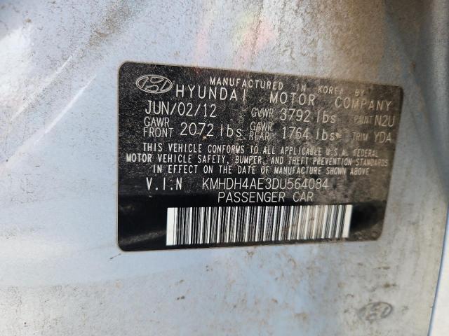 2013 HYUNDAI ELANTRA GL - KMHDH4AE3DU564084