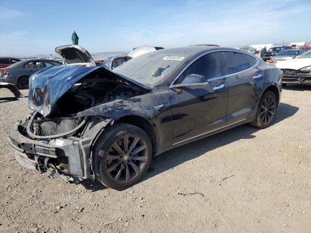 TESLA MODEL S 2014 black  electric 5YJSA1H13EFP38425 photo #1