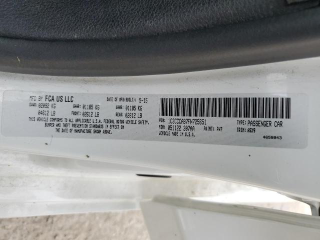 2015 CHRYSLER 200 LIMITE - 1C3CCCAB7FN725651