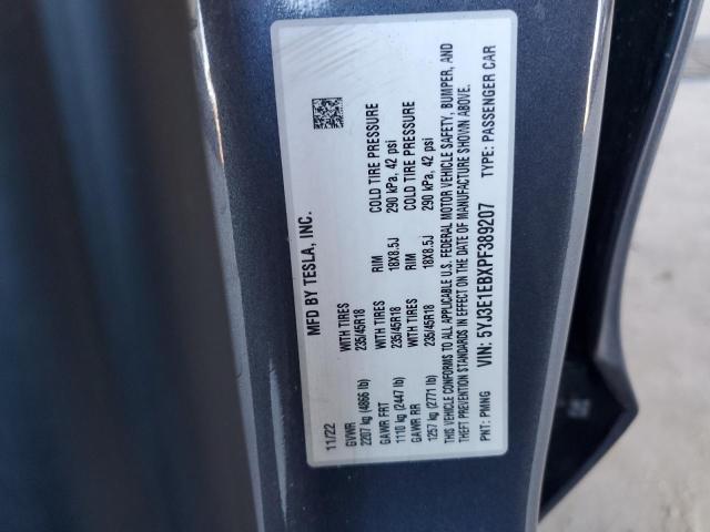 2023 TESLA MODEL 3 5YJ3E1EBXPF389207