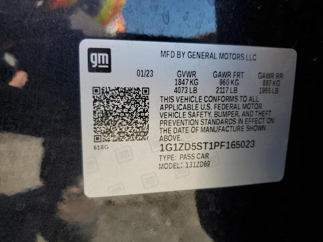 2023 CHEVROLET MALIBU LT 1G1ZD5ST1PF165023