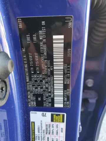 2023 TOYOTA COROLLA CR 7MUFBABG9PV009667