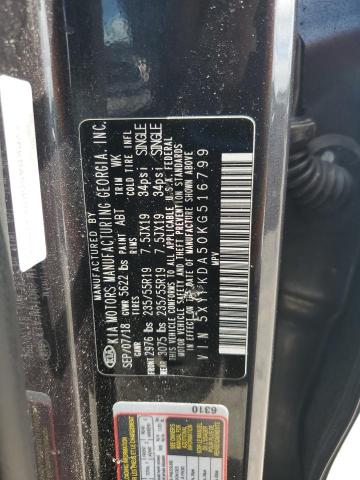 2019 KIA SORENTO SX - 5XYPKDA50KG516799