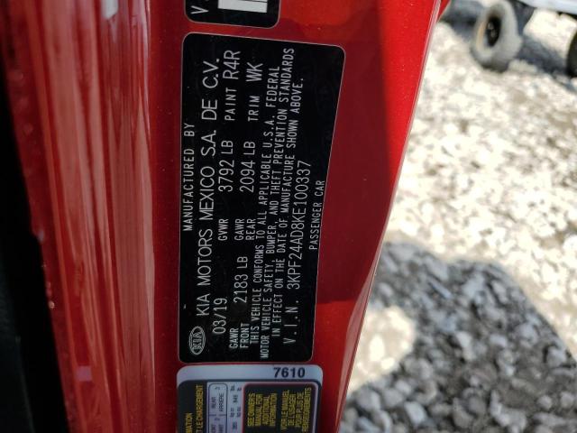 2019 KIA FORTE FE - 3KPF24AD8KE100337