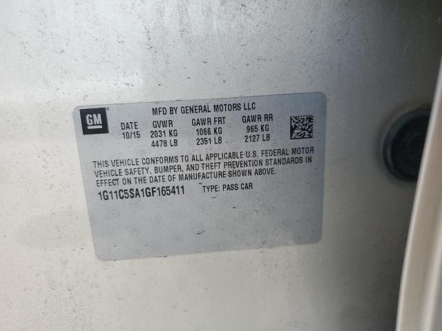 2016 CHEVROLET MALIBU LIM - 1G11C5SA1GF165411