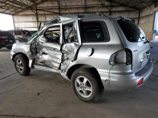 HYUNDAI SANTA FE G 2004 silver  gas KM8SB12BX4U633509 photo #3