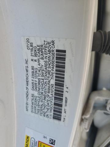 2020 HONDA ACCORD SPO 1HGCV1F37LA107245