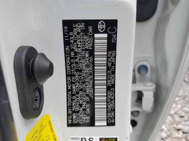 2020 TOYOTA COROLLA LE - JTDEPRAE3LJ084166