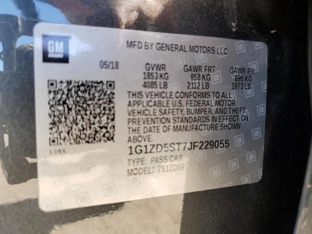 2018 CHEVROLET MALIBU LT - 1G1ZD5ST7JF229055