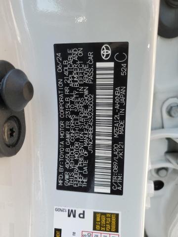 2025 TOYOTA COROLLA XSE JTNC4MBE4S3235032