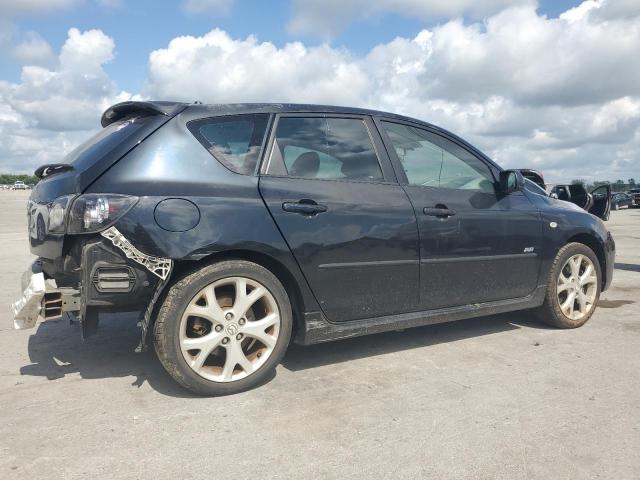 MAZDA 3 HATCHBAC 2008 black  gas JM1BK343481160574 photo #4