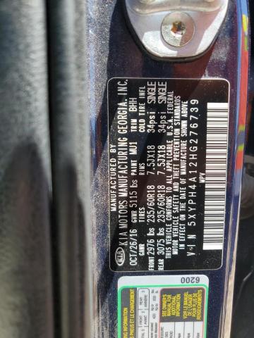2017 KIA SORENTO EX - 5XYPH4A12HG276739