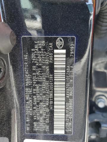 2018 TOYOTA CAMRY L - 4T1B11HK6JU561388