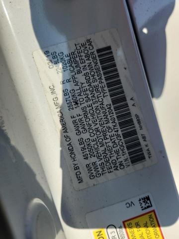 2019 HONDA ACCORD HYB - 1HGCV3F47KA012042