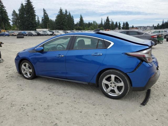 CHEVROLET VOLT LT 2017 blue  hybrid engine 1G1RA6S54HU154725 photo #3