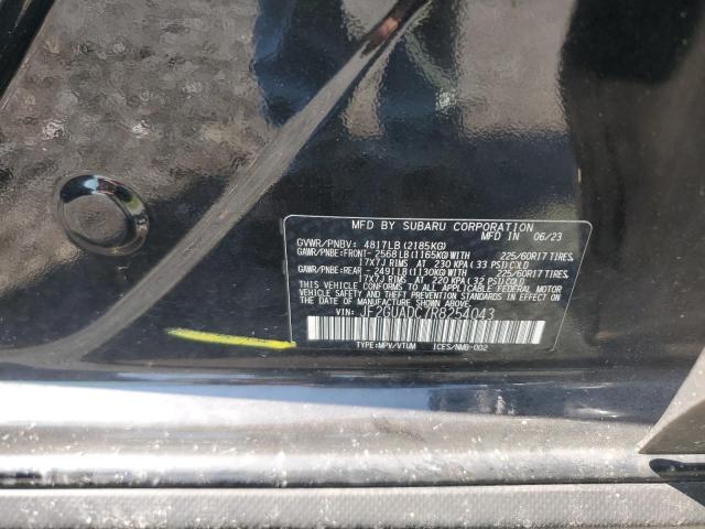2024 SUBARU CROSSTREK JF2GUADC7R8254043