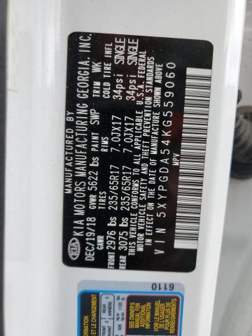 2019 KIA SORENTO LX 5XYPGDA54KG559060