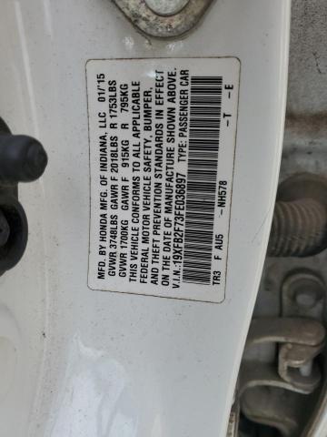 2015 HONDA CIVIC SE 19XFB2F73FE036897