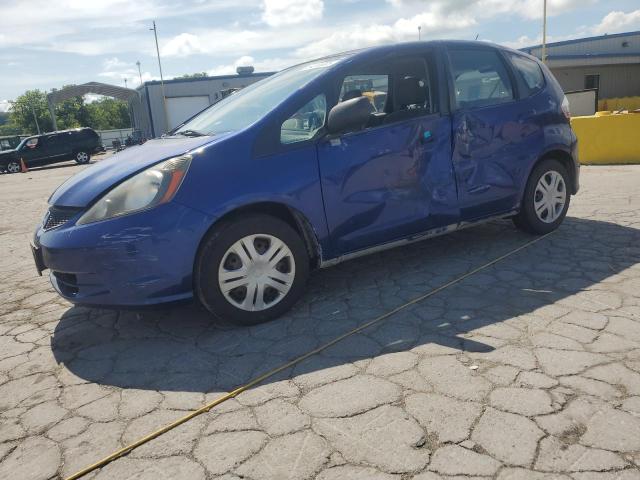 HONDA FIT 2010 blue  gas JHMGE8H20AS009998 photo #1