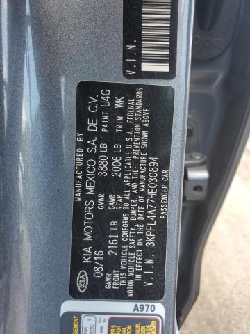 2017 KIA FORTE LX - 3KPFL4A77HE030894
