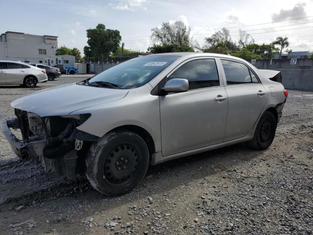TOYOTA COROLLA BA 2010 silver  gas 2T1BU4EEXAC308907 photo #1