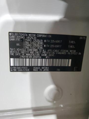 2015 TOYOTA RAV4 LE - JTMZFREV8FJ058956