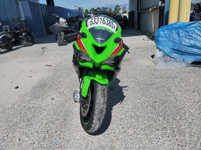Salvage Kawasaki Ninja Zx-6r for Sale: Wrecked & Repairable
