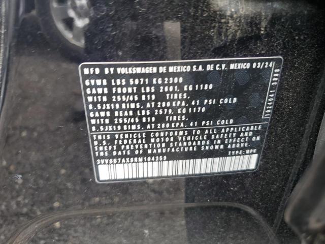 2024 VOLKSWAGEN TIGUAN SE 3VV8B7AX8RM104359