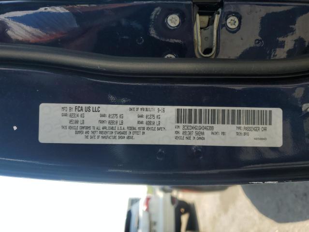 2016 DODGE CHARGER SX 2C3CDXHG1GH346399