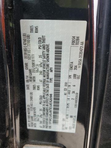 2014 FORD ESCAPE TIT - 1FMCU0J97EUE52098