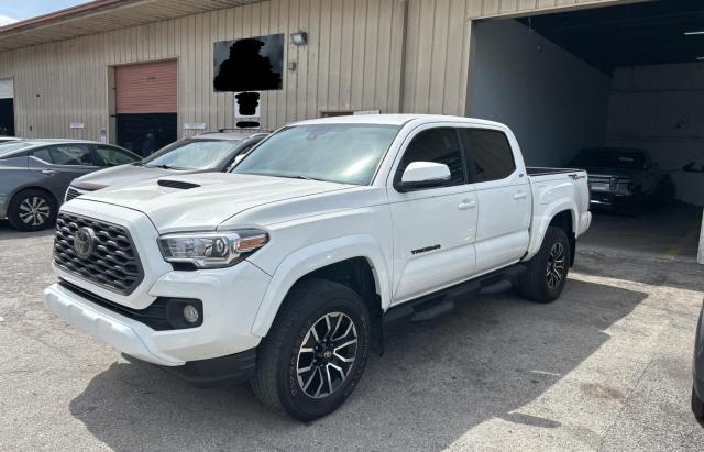 TOYOTA TACOMA DOU 2021 white  gas 3TYAZ5CN9MT003601 photo #3