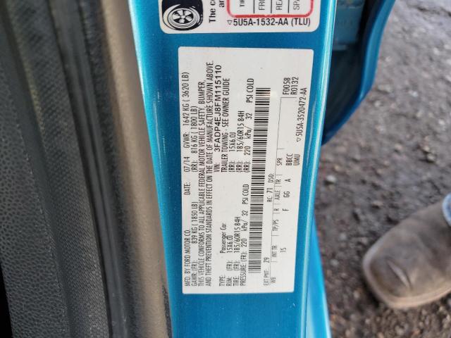 2015 FORD FIESTA SE - 3FADP4EJ8FM115110