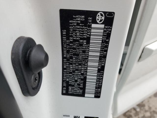2020 TOYOTA COROLLA LE 5YFEPRAE4LP089825