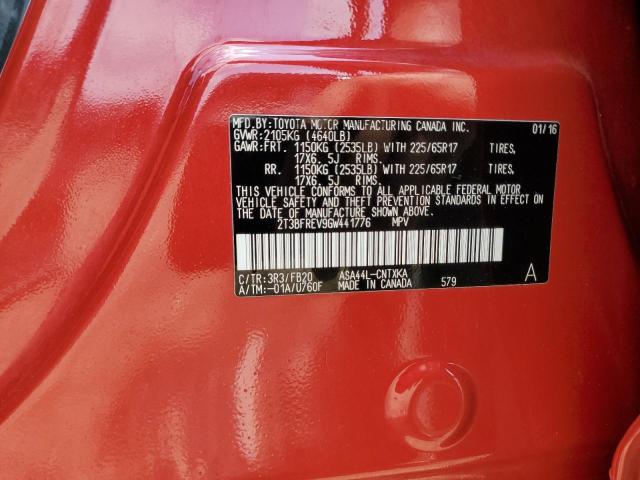 2016 TOYOTA RAV4 LE - 2T3BFREV9GW441776