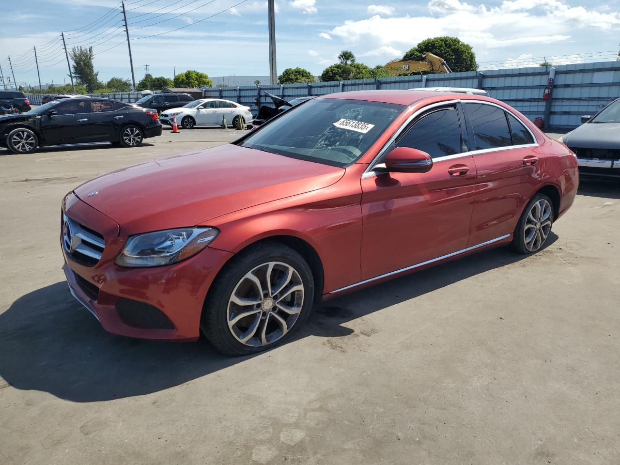 Lot #3239277123 2016 MERCEDES-BENZ C 300