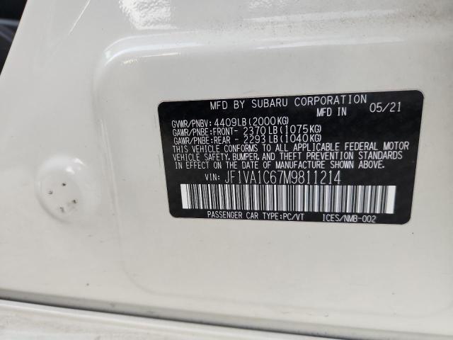 2021 SUBARU WRX PREMIU JF1VA1C67M9811214