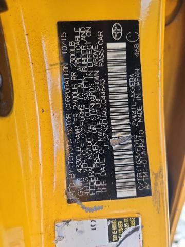 2016 TOYOTA PRIUS V JTDZN3EU4GJ044643