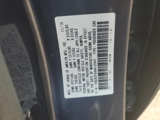 2017 HONDA ACCORD EXL - 1HGCR2F8XHA105941